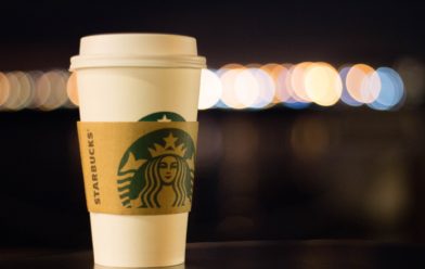 кафе Starbucks стакан Starbucks