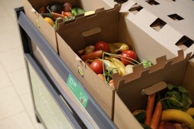 Lidl Великобритания овощи в коробке